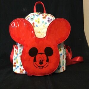 Loungefly Disney Mickey Balloon Popcorn Bucket Mini Backpack